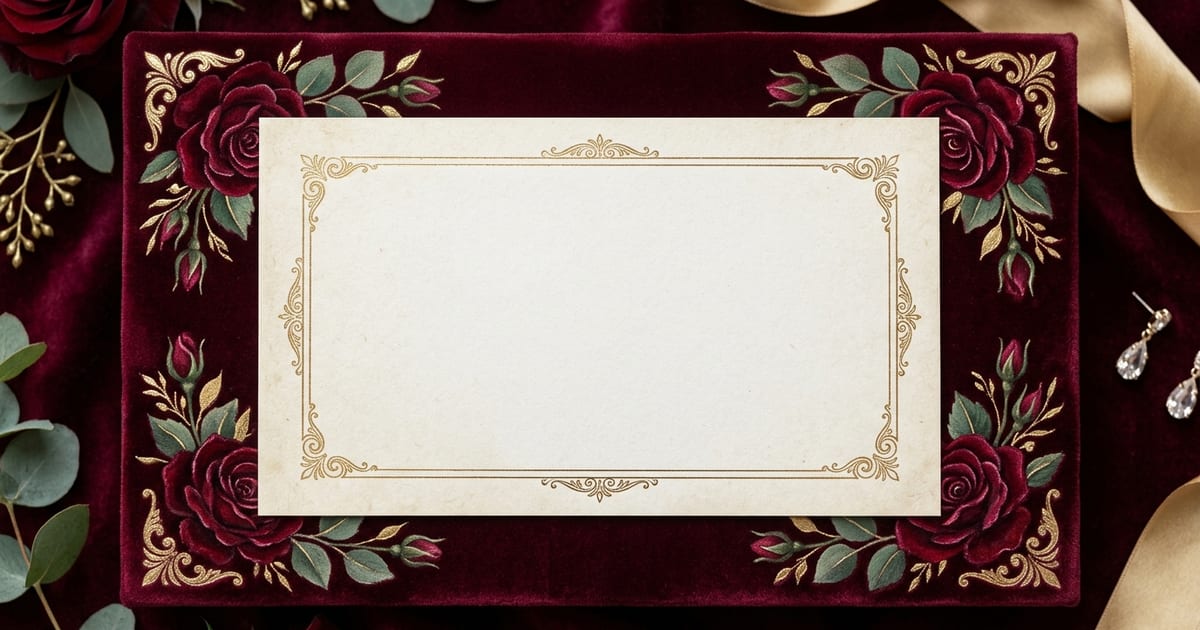 Dark Red Luxury (Royal Crimson)