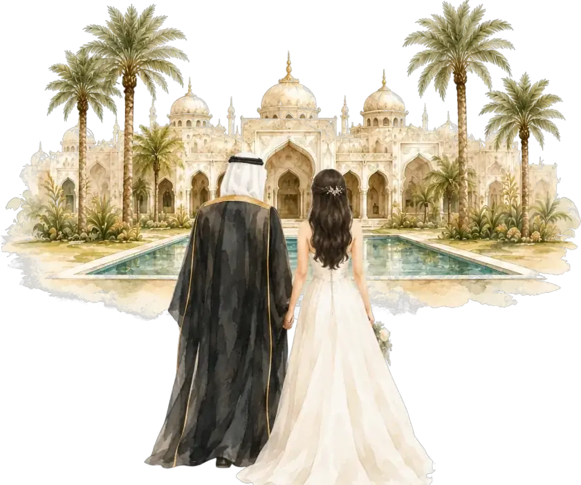 A palace among the palms